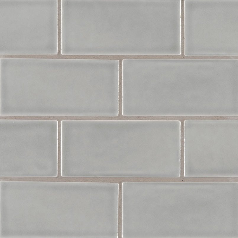 Morning Fog Ceramic MSI Field Tiles 3" X 6" MSI - Zicana Boutique - 1