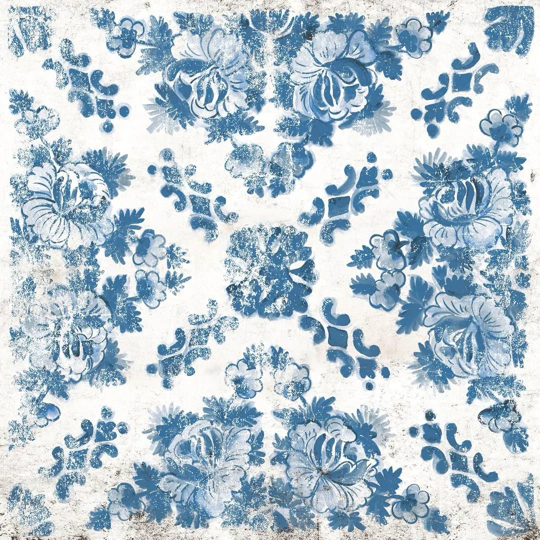 Moroccan Blumen Raphael 24" x 24" Pavers Raphael Porcelain - Zicana Boutique - 1