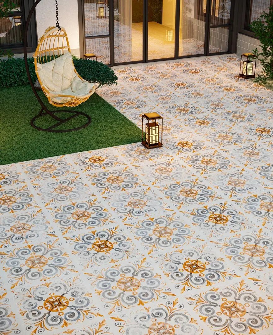 Moroccan Lillie Raphael 24" x 24" Pavers Raphael Porcelain - Zicana Boutique - 2