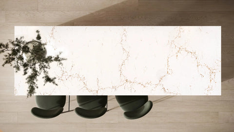 Myora Gold Pental Quartz Architectural Surfaces - Zicana Boutique - 3