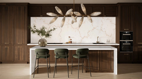Myora Gold Pental Quartz Architectural Surfaces - Zicana Boutique - 2