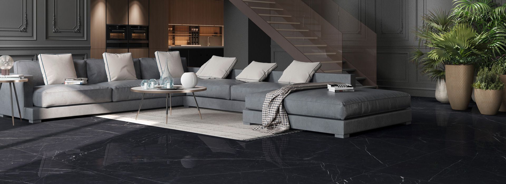 Nero Marquina Maximum Fiandre - Zicana Boutique - 2