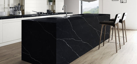 Nero Marquina Variant Quartz Variant- Zicana Boutique -2
