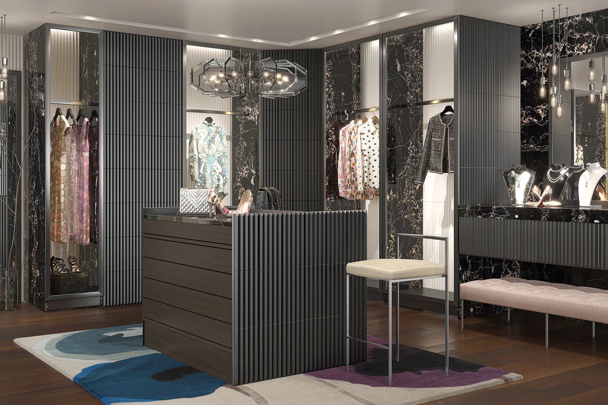 Nero Portoro Extra Marble Antolini - Zicana Boutique - 3