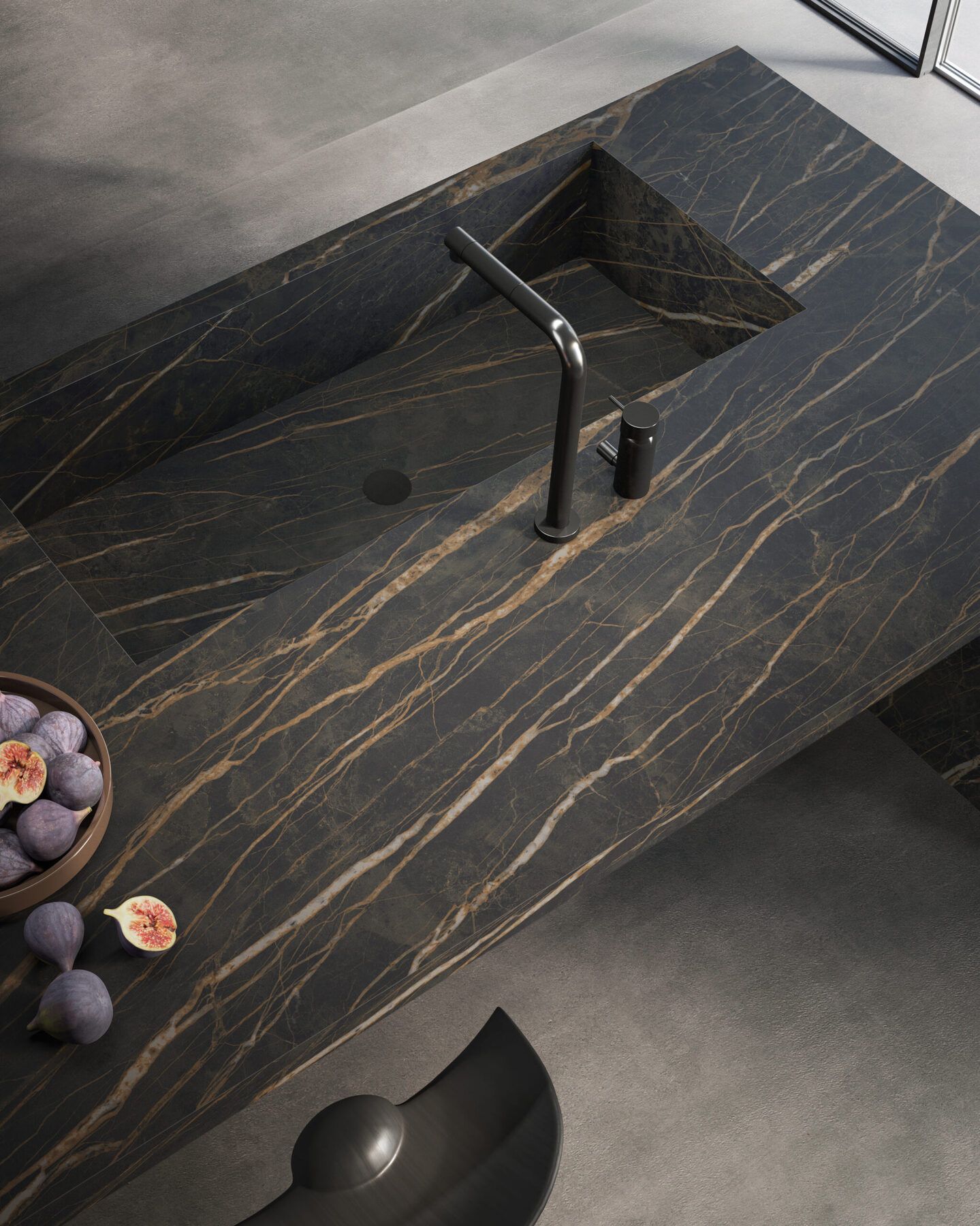 Noir Desir Laminam Laminam - Zicana Boutique - 4
