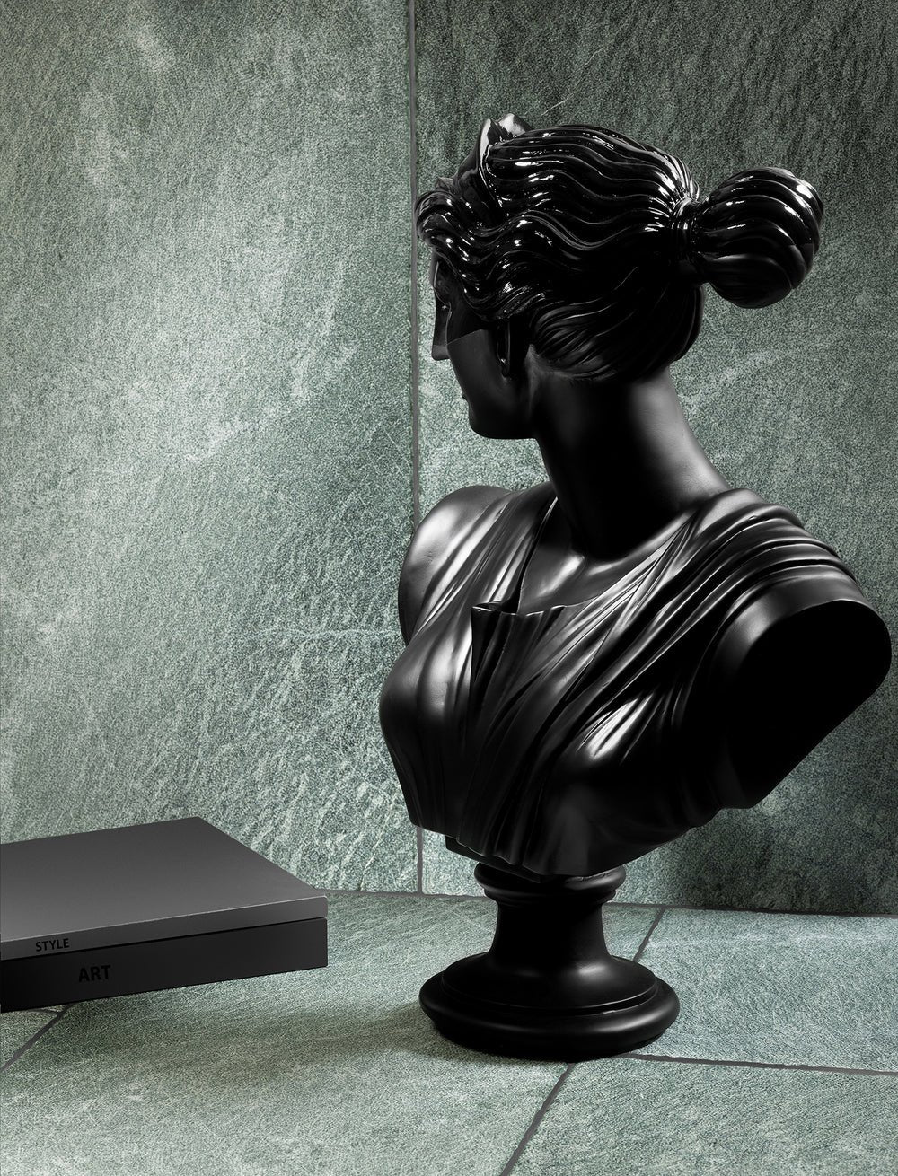 Nuovo Antico Verde Serpentine Tile Artistic Tile - Zicana Boutique - 3