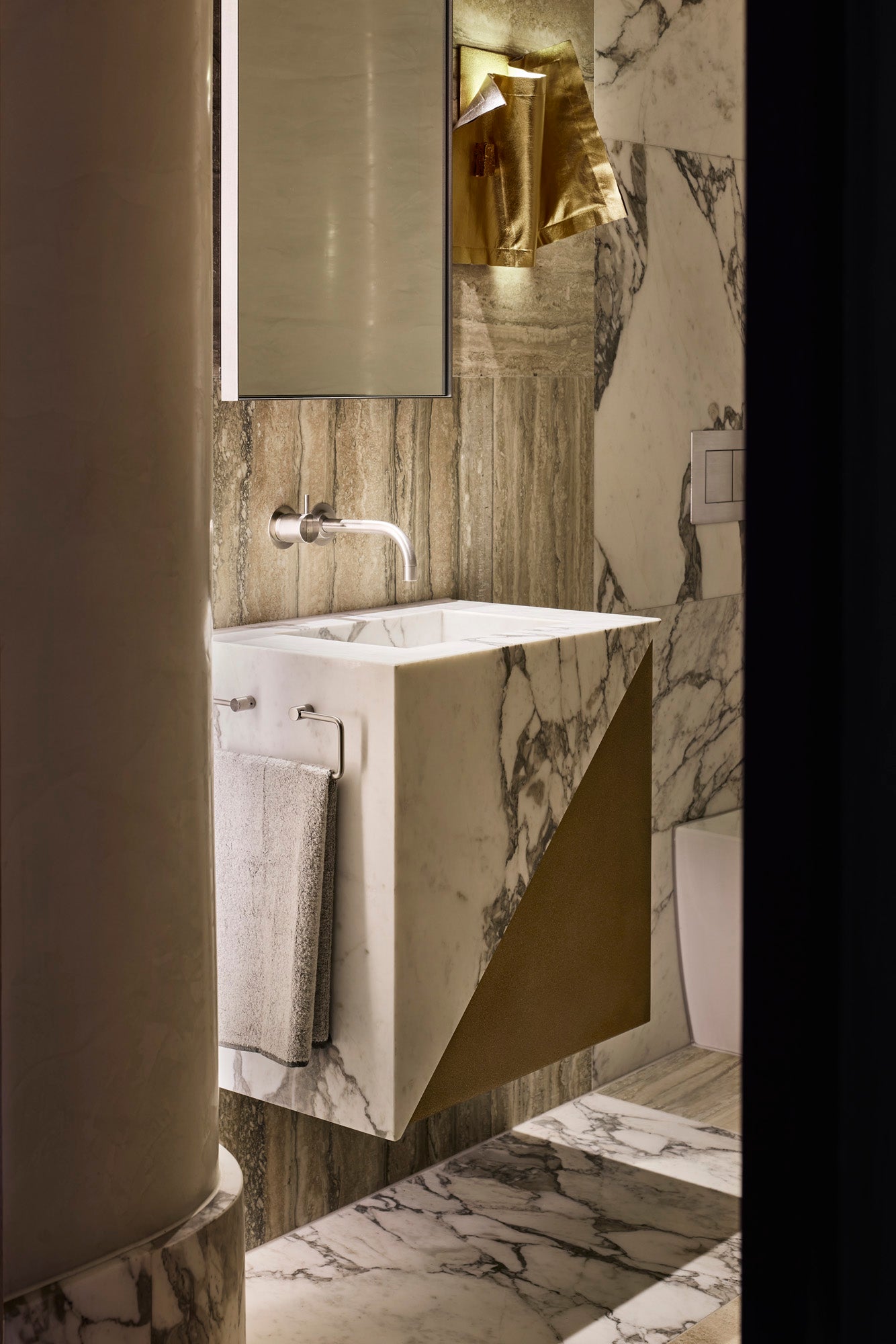 Ocean Blue Travertine Antolini - Zicana Boutique - 2