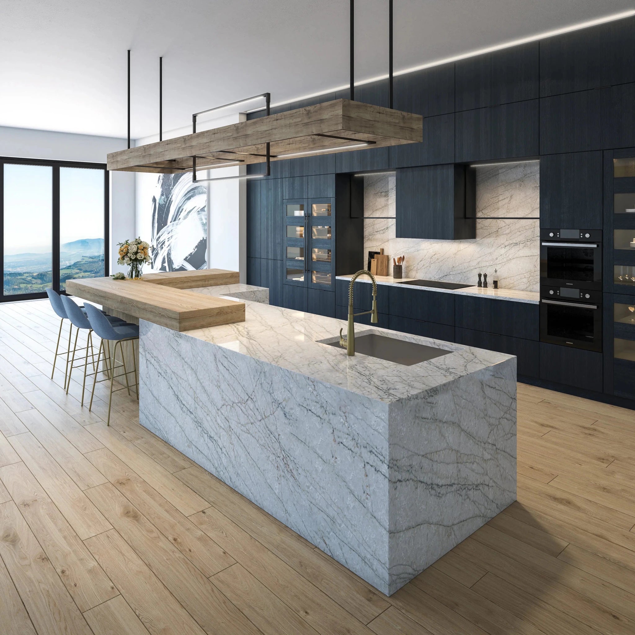 Oceanus PentalQuartz Architectural Surfaces - Zicana Boutique - 4