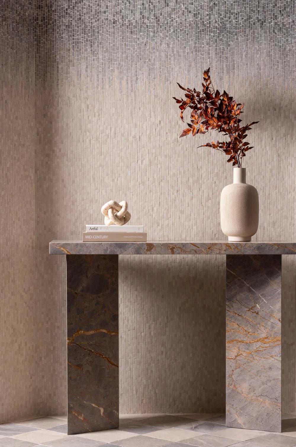 Ombre Mountain Mist Mosaic Artistic Tile - Zicana Boutique - 3