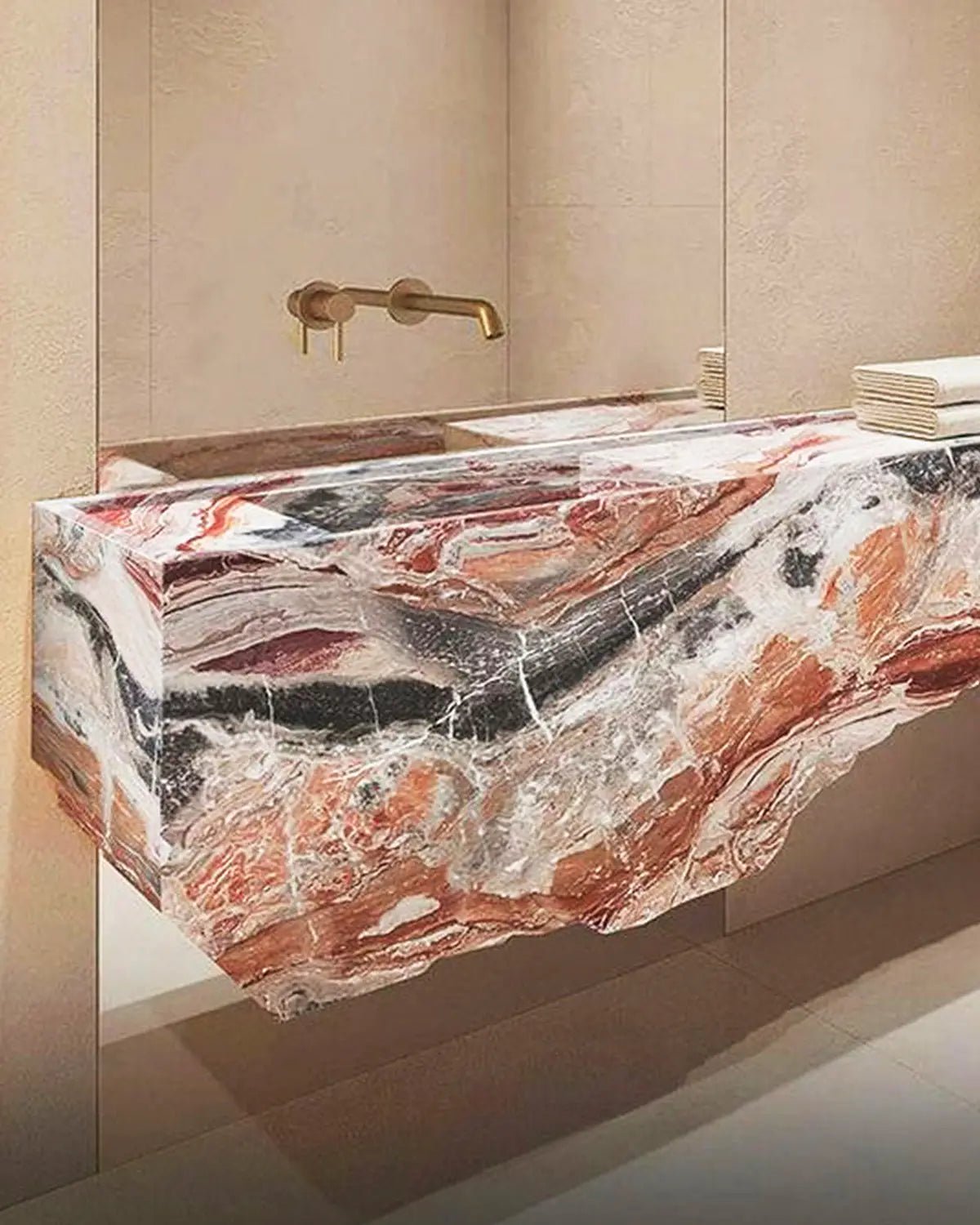 Orobico Red Marble Marble Couture - Zicana Boutique - 7