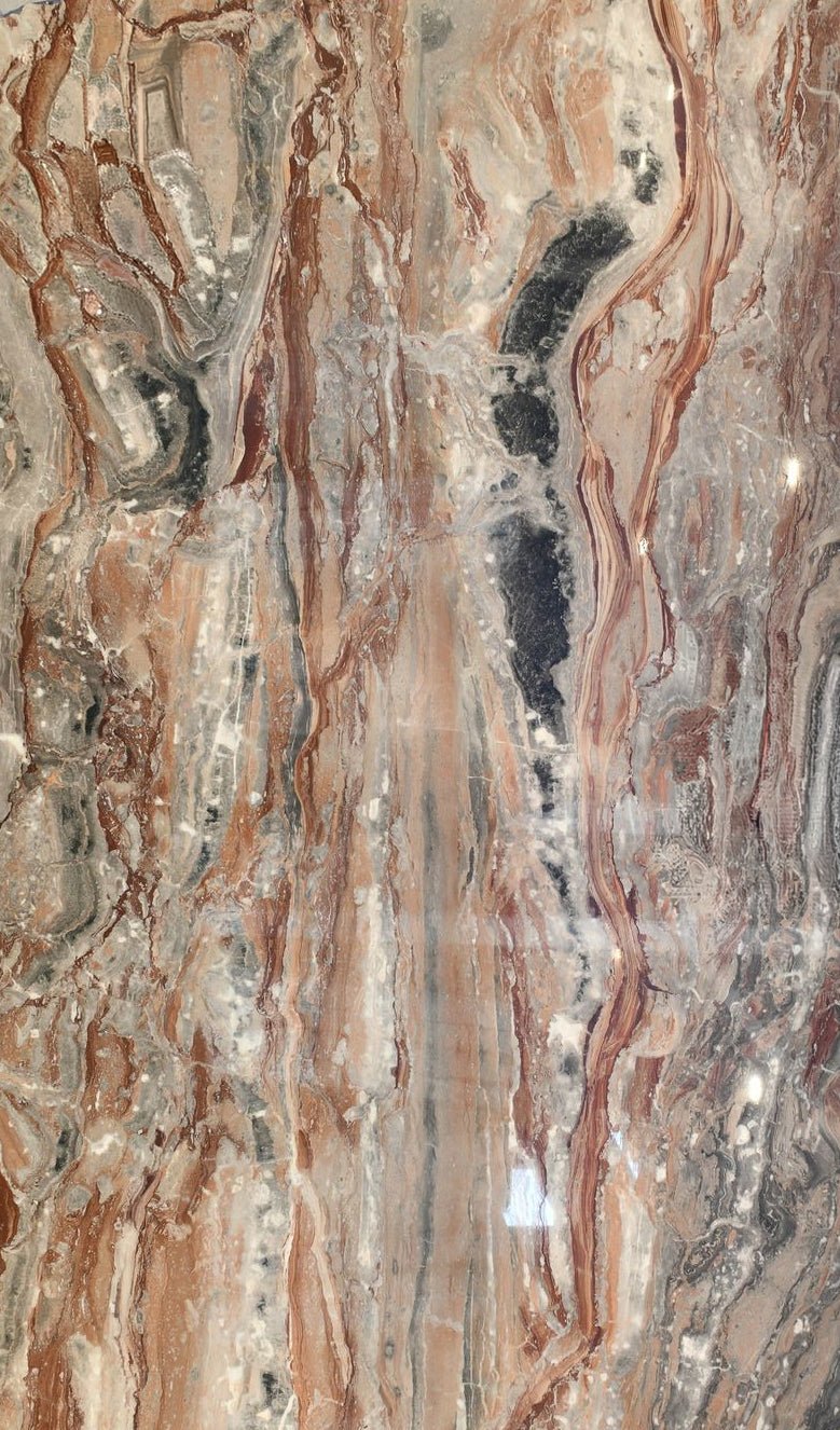 Orobico Red Marble Marble Couture - Zicana Boutique - 1