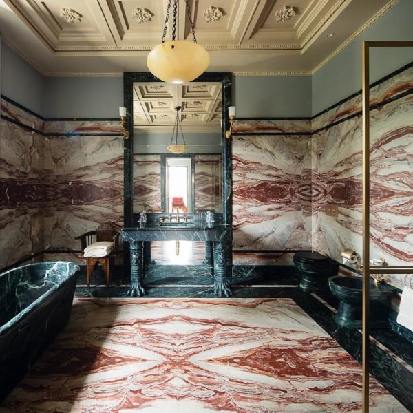 Orobico Red Marble Marble Couture - Zicana Boutique - 3