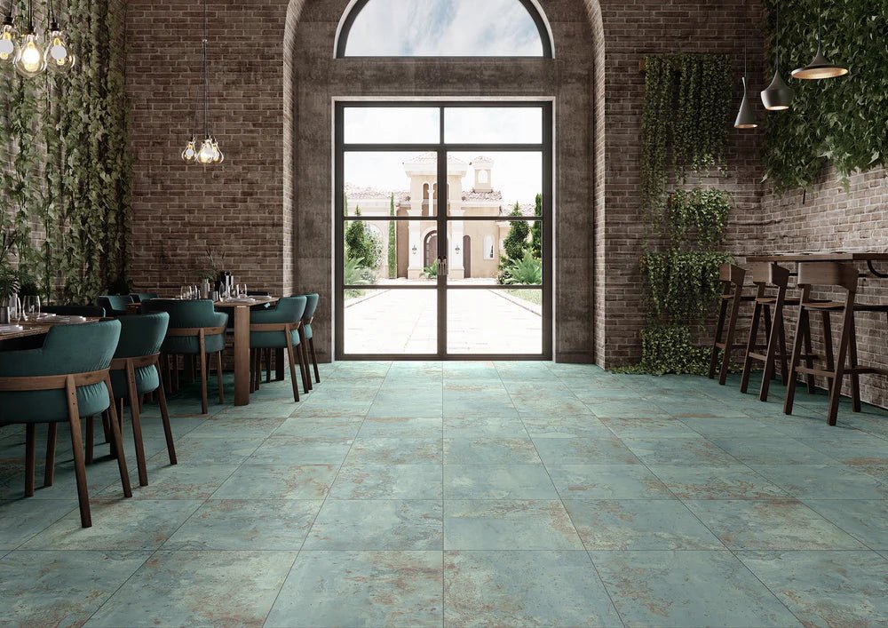 Oxo Verdigris Tile Artistic Tile - Zicana Boutique - 2