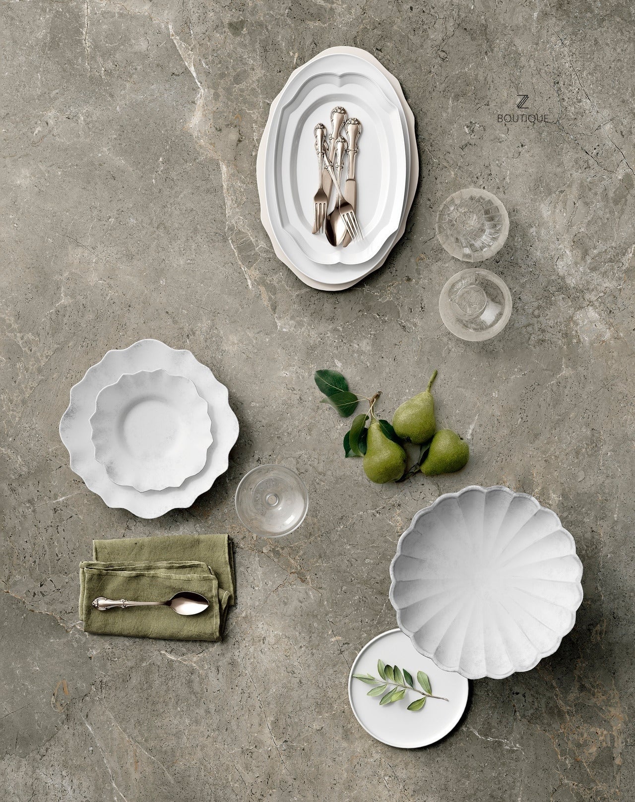 Palladium Grey Marble SapienStone - Zicana Boutique - 3