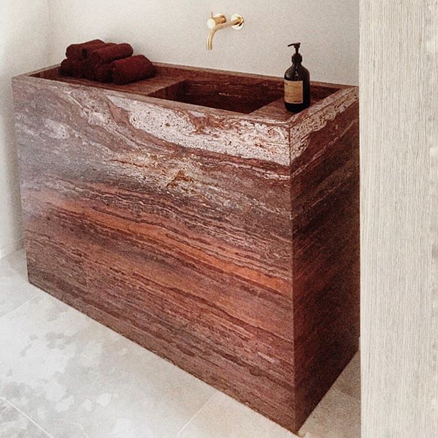 Persian Red Travertine Antolini - Zicana Boutique - 4