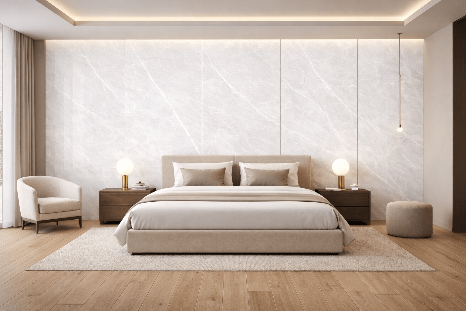 Pietra Blanco Raphael 48" x 96" Field Tile Raphael Porcelain - Zicana Boutique - 2