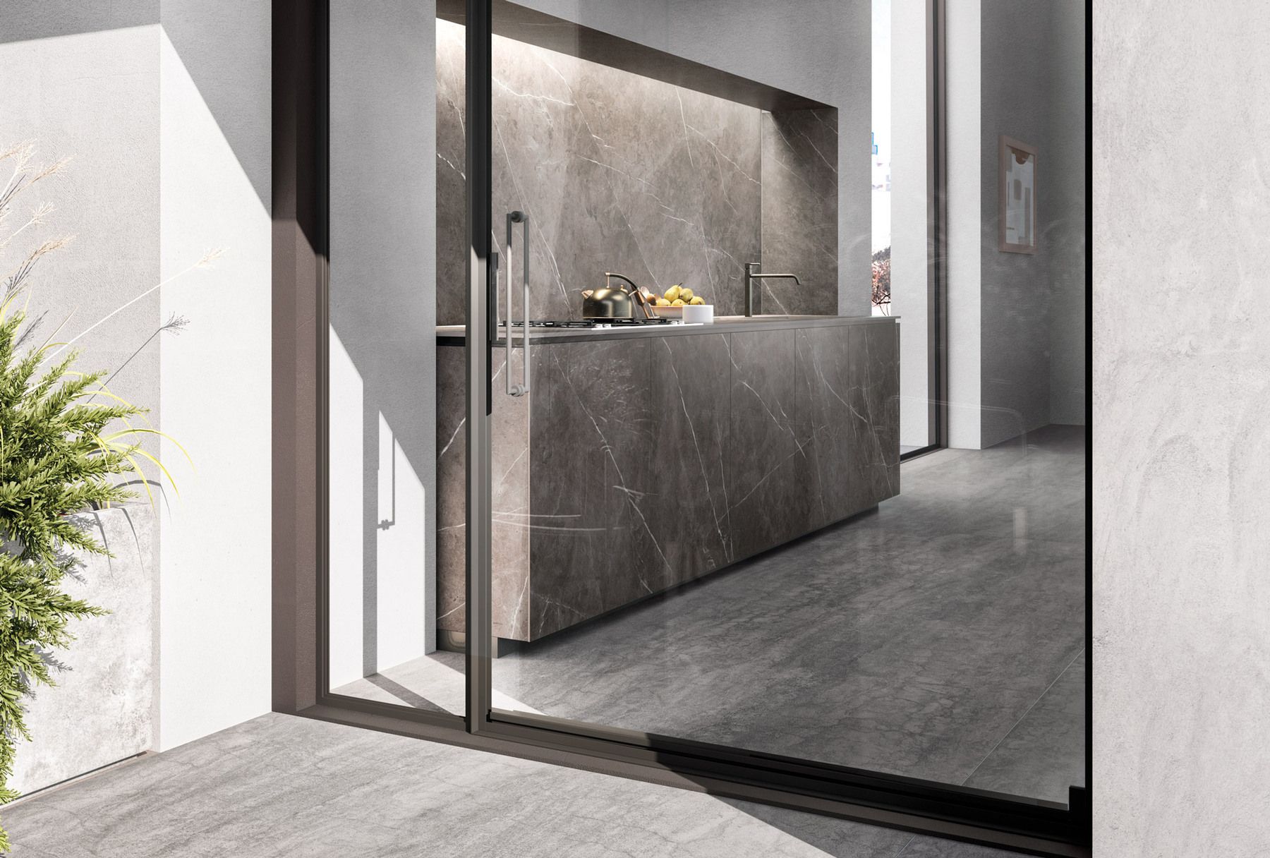 Pietra Grey Laminam Laminam - Zicana Boutique - 5