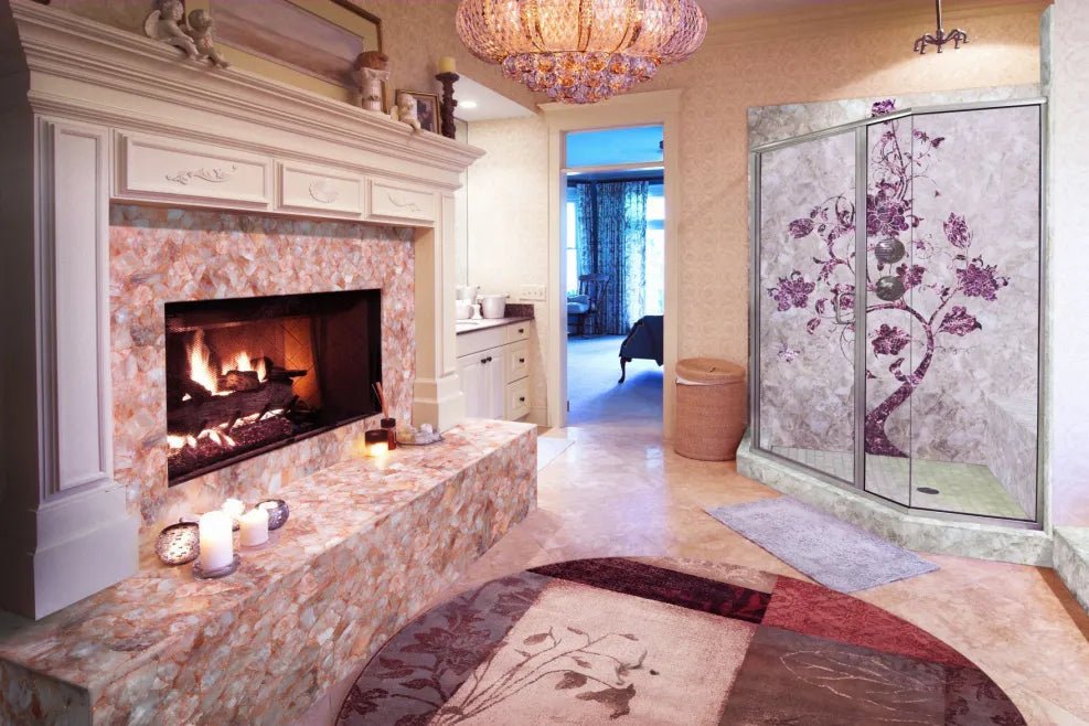 Pink Hematoid Gemstone Zicana Boutique - Zicana Boutique - 2