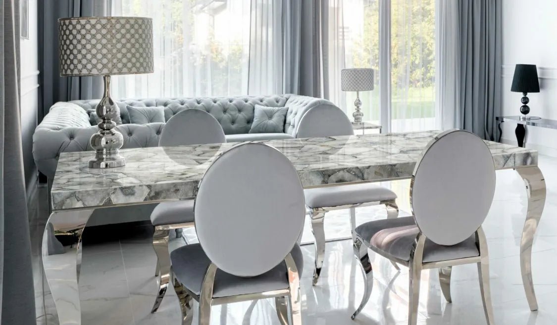 Platinum Agate Precious Stone Zicana Boutique - Zicana Boutique - 2