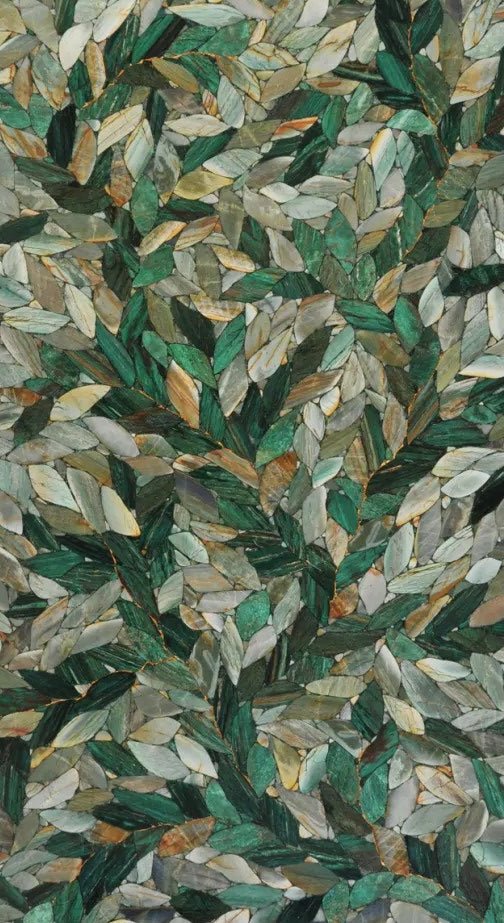 Quartz Green Leaf Gemstone Zicana Boutique - Zicana Boutique - 1