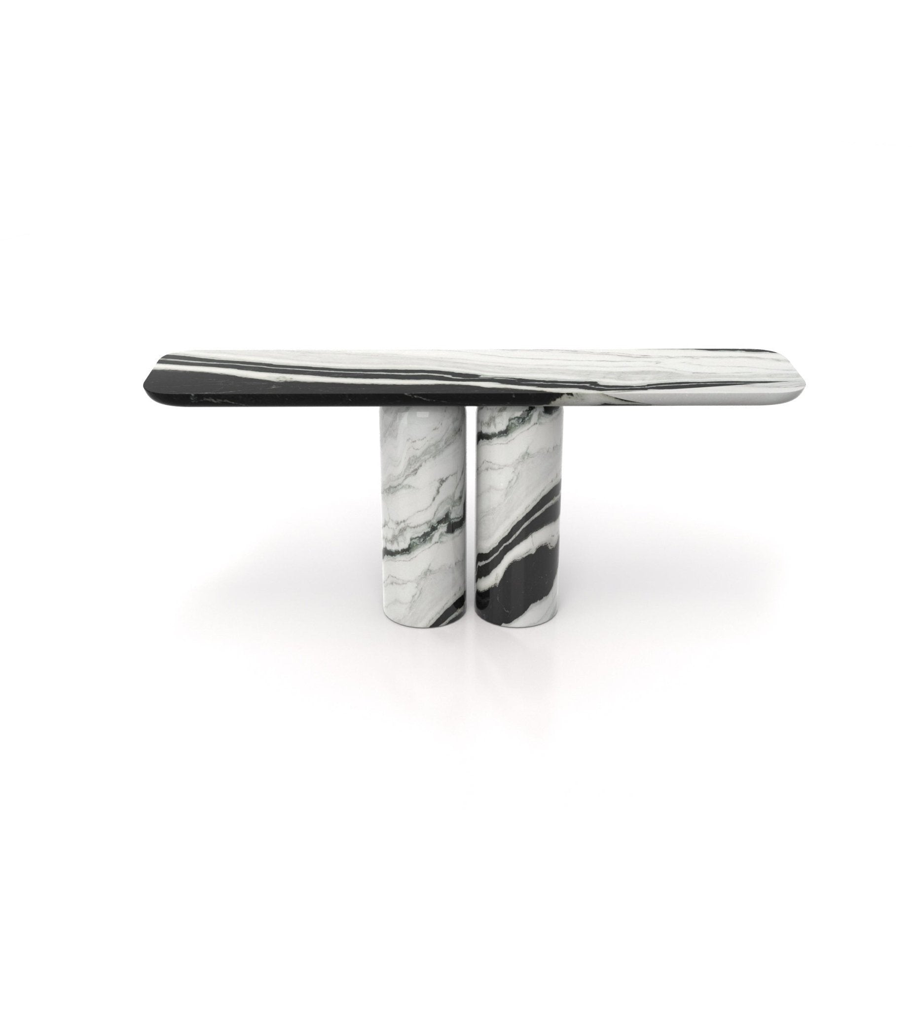Ravenna Alta Console Table Marble Couture - Zicana Boutique - 4