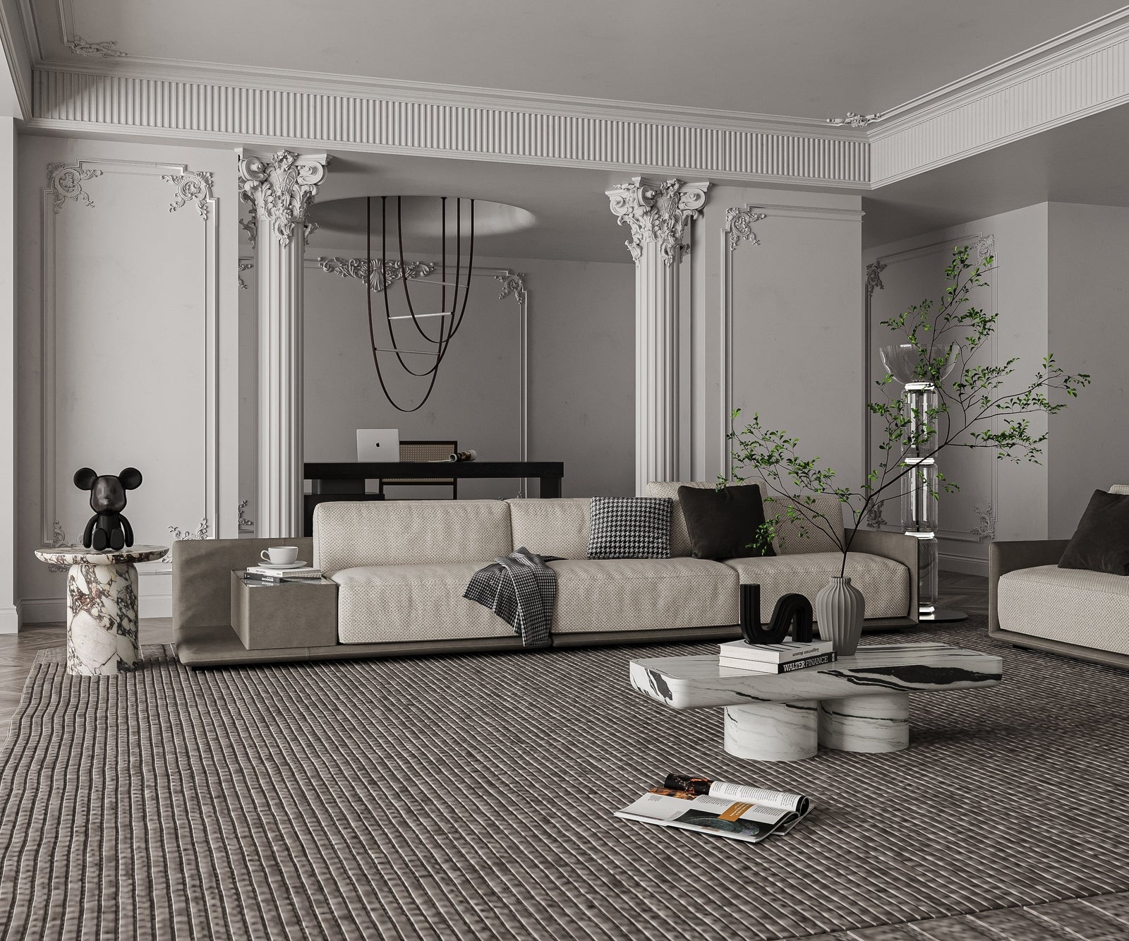 Ravenna Coffee Table Zicana Boutique - Zicana Boutique - 8