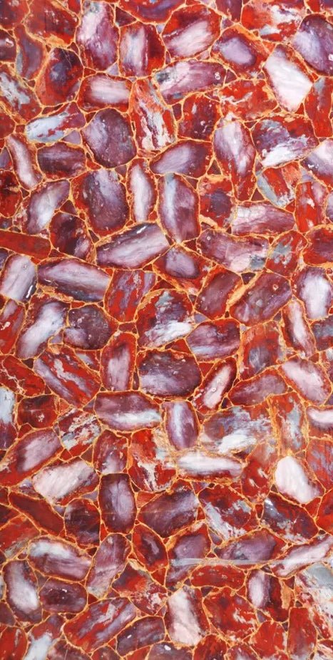 Red Agate Gemstone Zicana Boutique - Zicana Boutique - 1