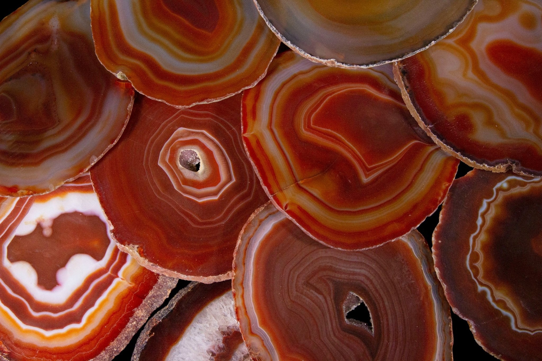 Red Agate Gemstone Zicana Boutique - Zicana Boutique - 6