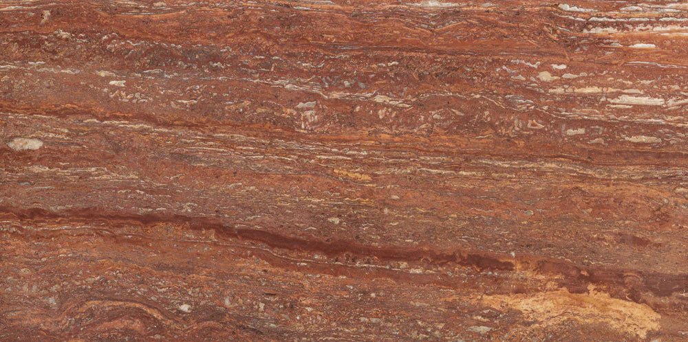 Red Travertine Travertine Tile 12" x 24" Artistic Tile - Zicana Boutique - 4