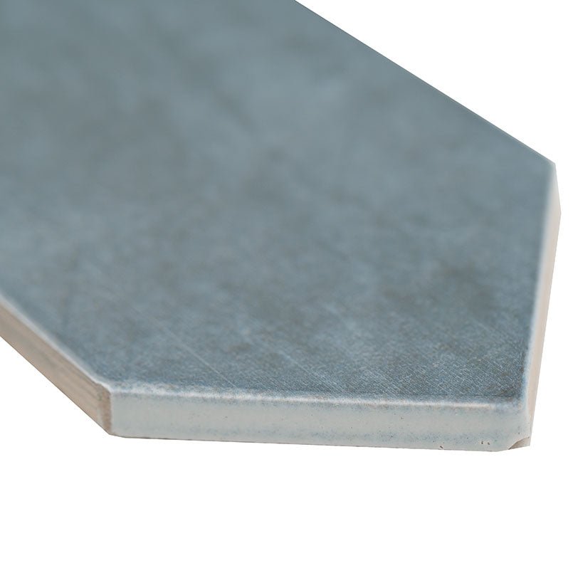 Renzo Denim Ceramic MSI Field Tiles 2.5" X 13" Picket Pattern MSI - Zicana Boutique - 3