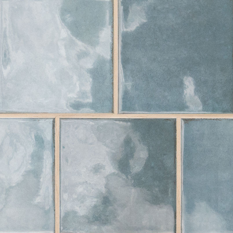 Renzo Denim Ceramic MSI Field Tiles 5" X 5" MSI - Zicana Boutique - 1