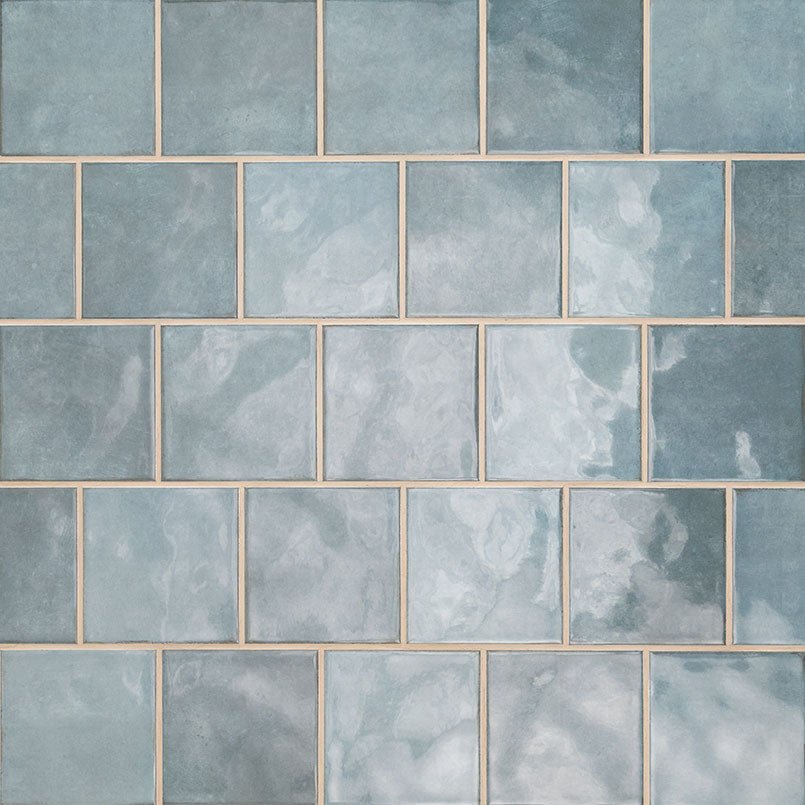 Renzo Denim Ceramic MSI Field Tiles 5" X 5" MSI - Zicana Boutique - 4