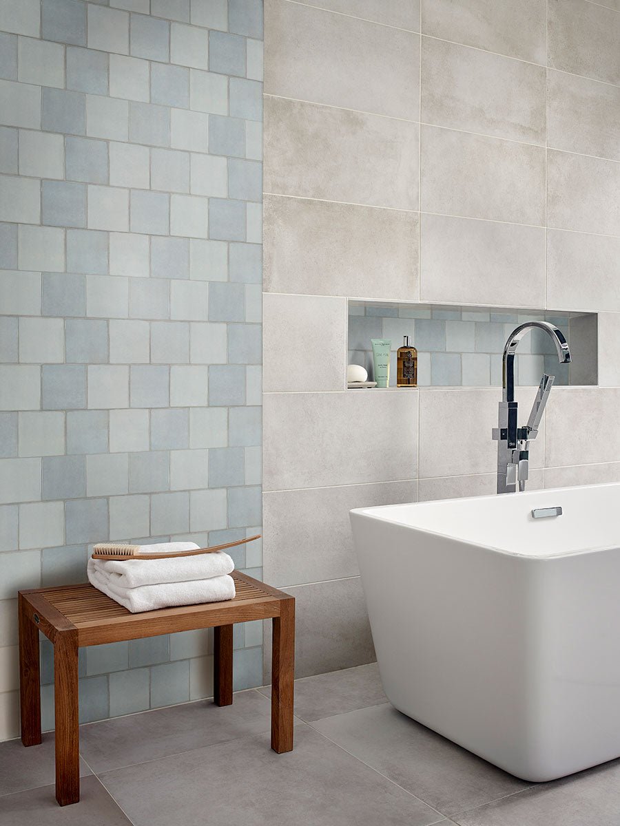 Renzo Sky Ceramic MSI Field Tiles 5" X 5" MSI - Zicana Boutique - 5