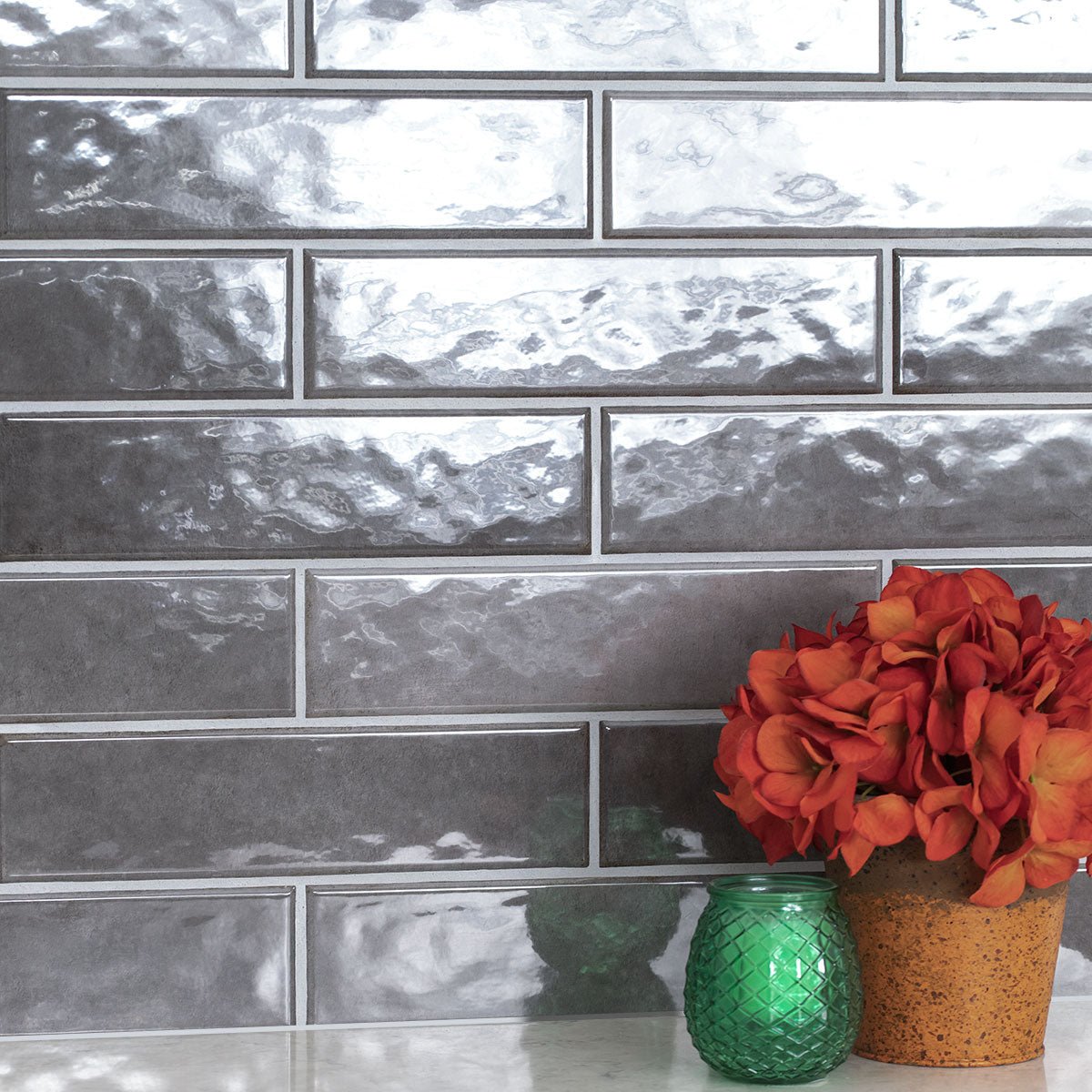 Renzo Storm Ceramic MSI Field Tiles 3" X 12" MSI - Zicana Boutique - 2