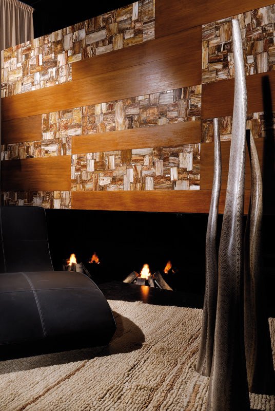 Retro Petrified Wood Precious Stone Antolini - Zicana Boutique - 5