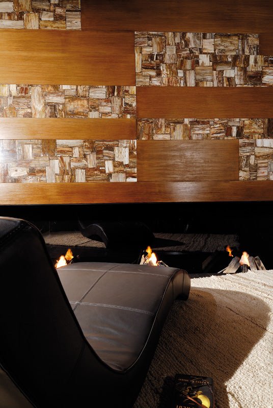 Retro Petrified Wood Precious Stone Antolini - Zicana Boutique - 4