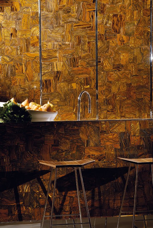 Retro Tiger Iron Gemstone Antolini - Zicana Boutique - 2