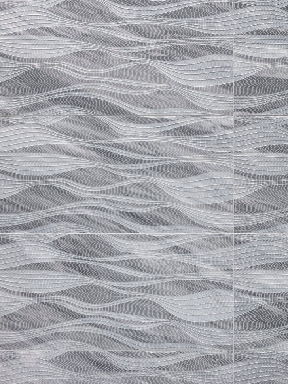 River By Lori Weitzner Bardiglio Nuvolato Marble Decorative Tile Artistic Tile - Zicana Boutique - 3