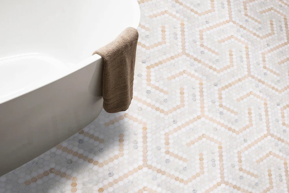 Riverside Drive Swirl Cream Mosaic Zicana Boutique - Zicana Boutique - 4