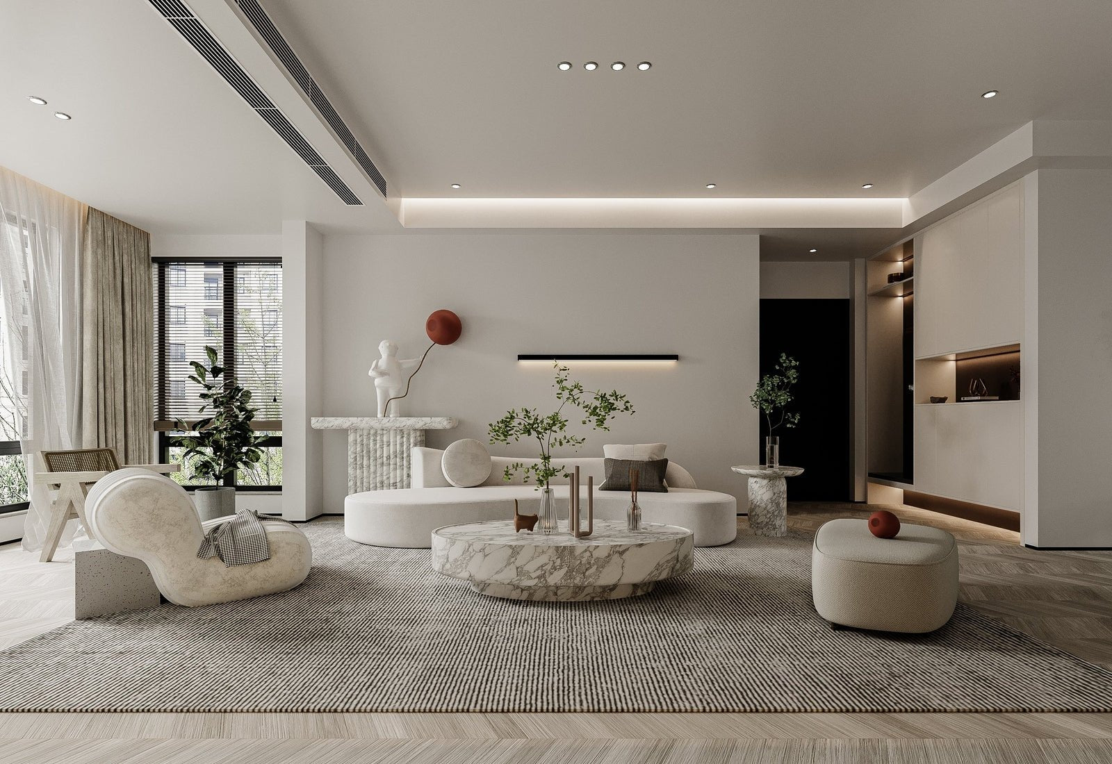 Romolo Oval Coffee Table Zicana Boutique - Zicana Boutique - 5