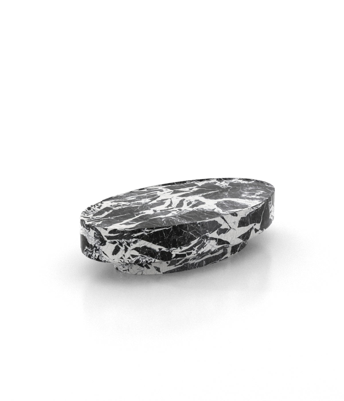 Romolo Oval Coffee Table Zicana Boutique - Zicana Boutique - 2