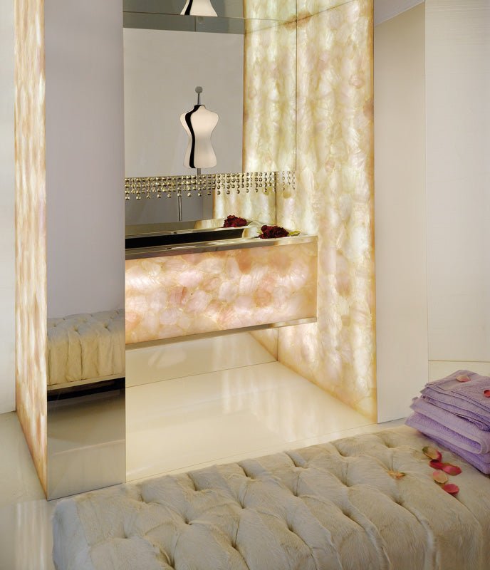 Rose Quartz Precious Stone Antolini - Zicana Boutique - 3