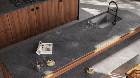 Rugged Concrete Caesarstone - Zicana Boutique - 3