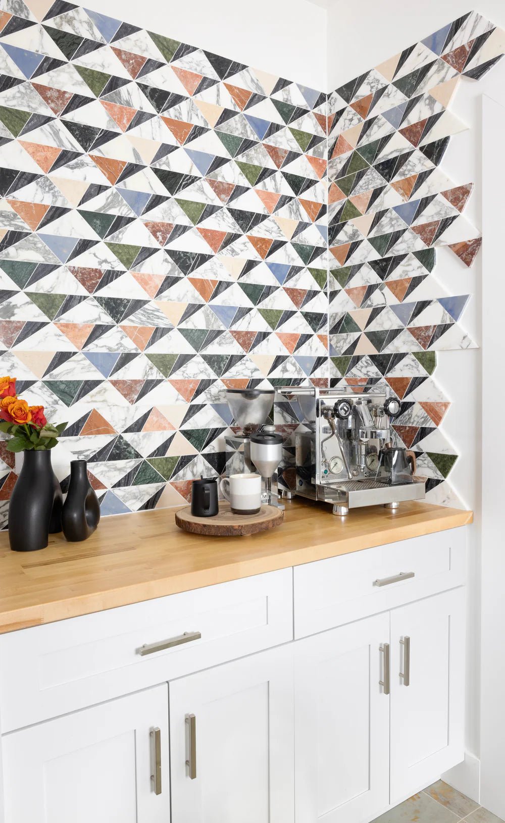 Sail Fete Multi Blend Waterjet Mosaic Artistic Tile - Zicana Boutique - 3