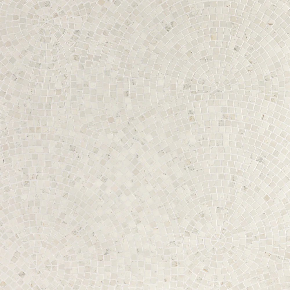 Sakura Falls Bianco Antico Mosaic Zicana Boutique - Zicana Boutique - 1