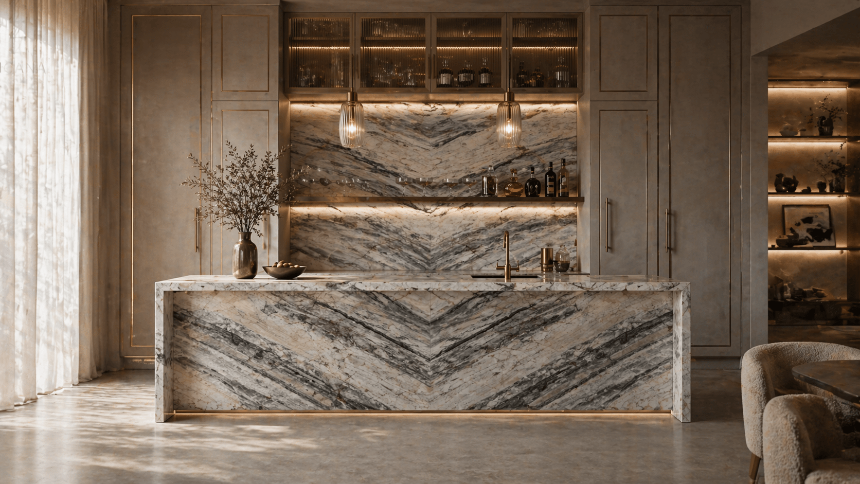 Saturn Marble Canteras Portofino - Zicana Boutique - 2