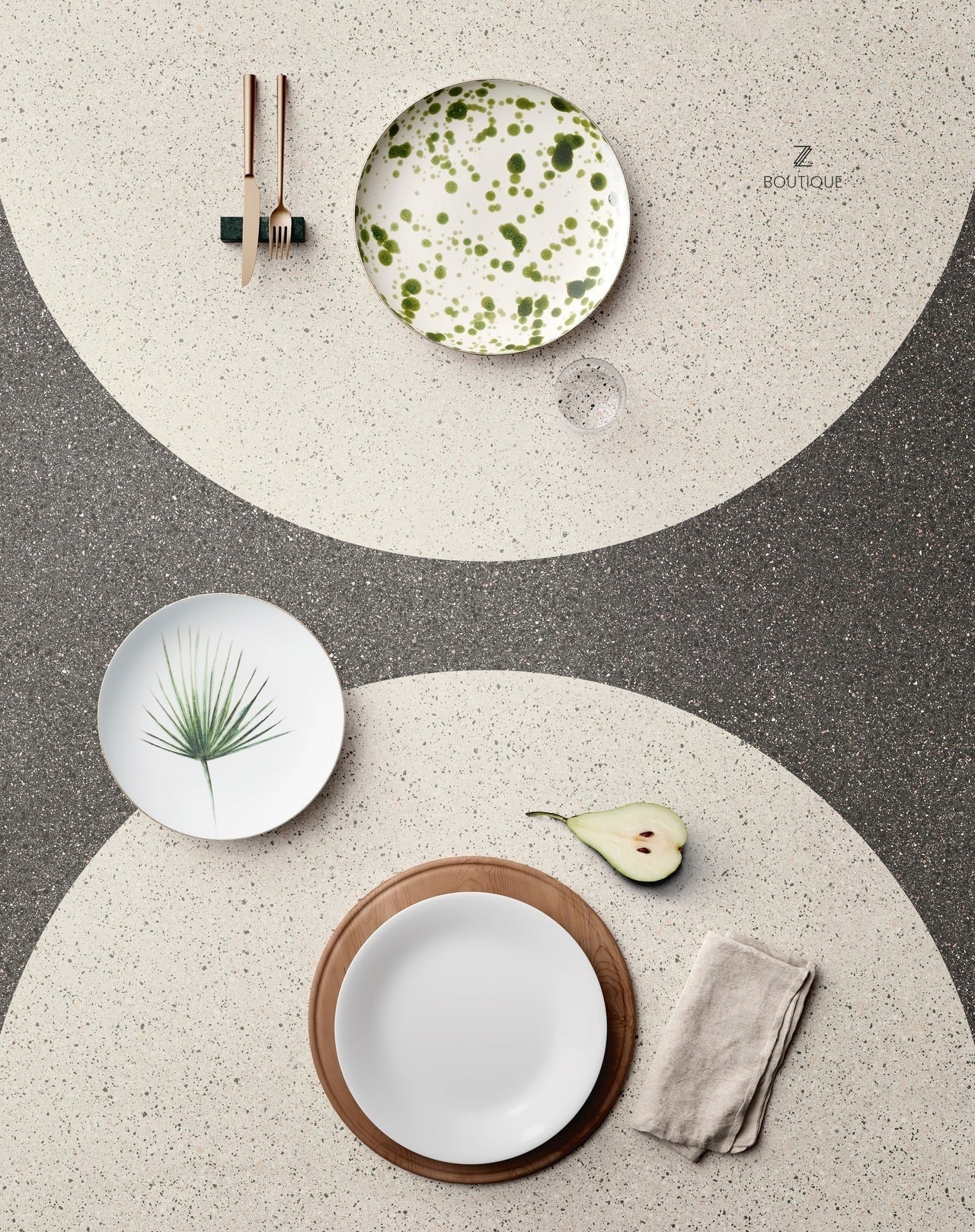 Seminato Candido Granite SapienStone - Zicana Boutique - 6