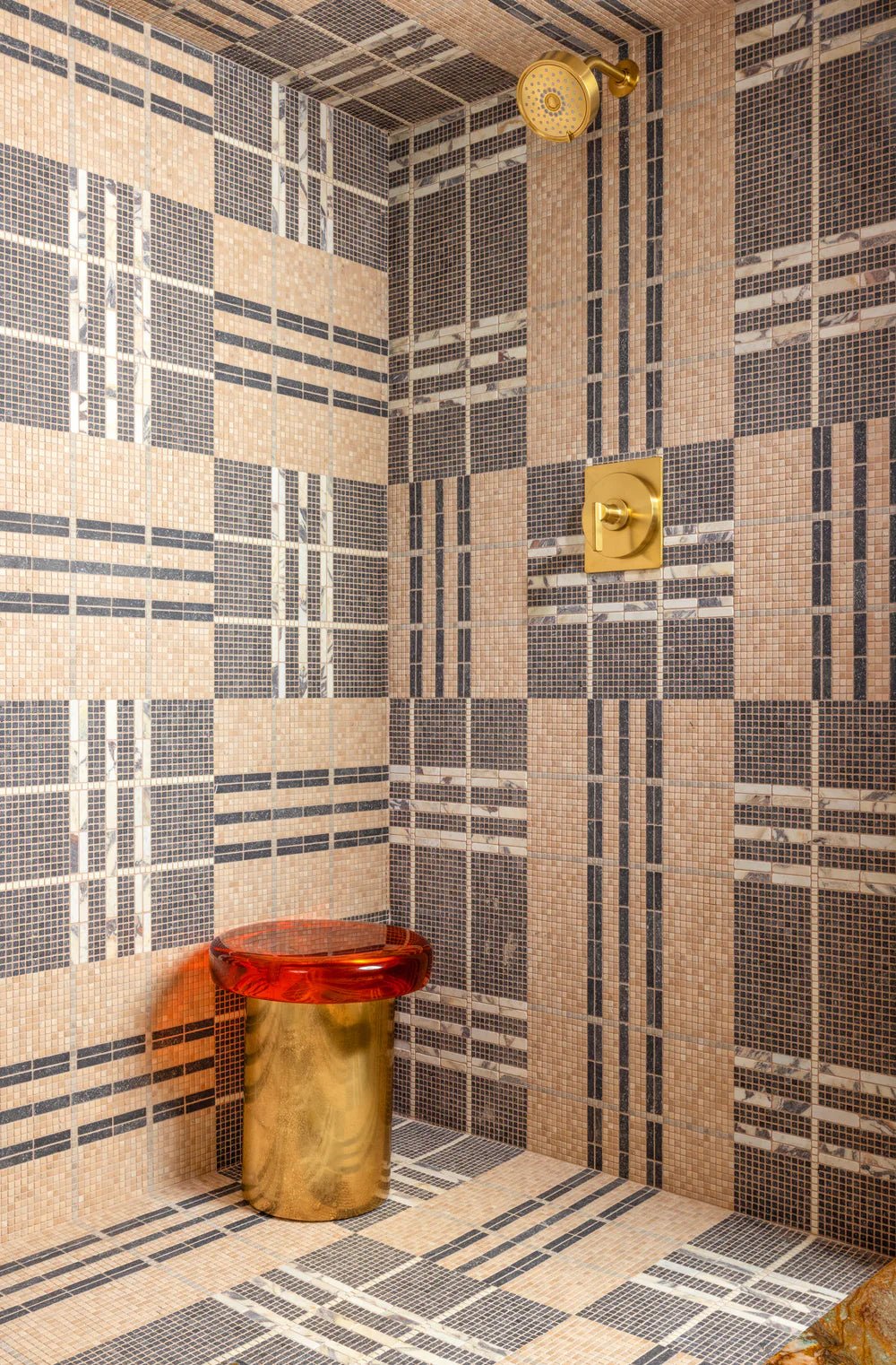 Shadow Stripe Pink Mosaic Zicana Boutique - Zicana Boutique - 2