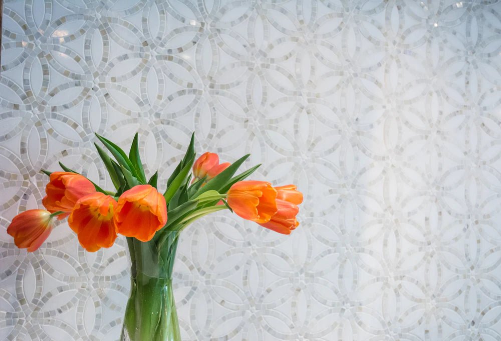 Shiraz Bianco Mosaic Artistic Tile - Zicana Boutique - 5