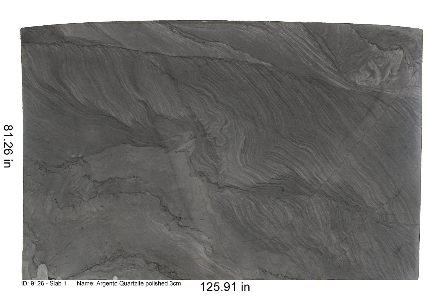 Silver Argento Quartzite Antolini - Zicana Boutique - 5